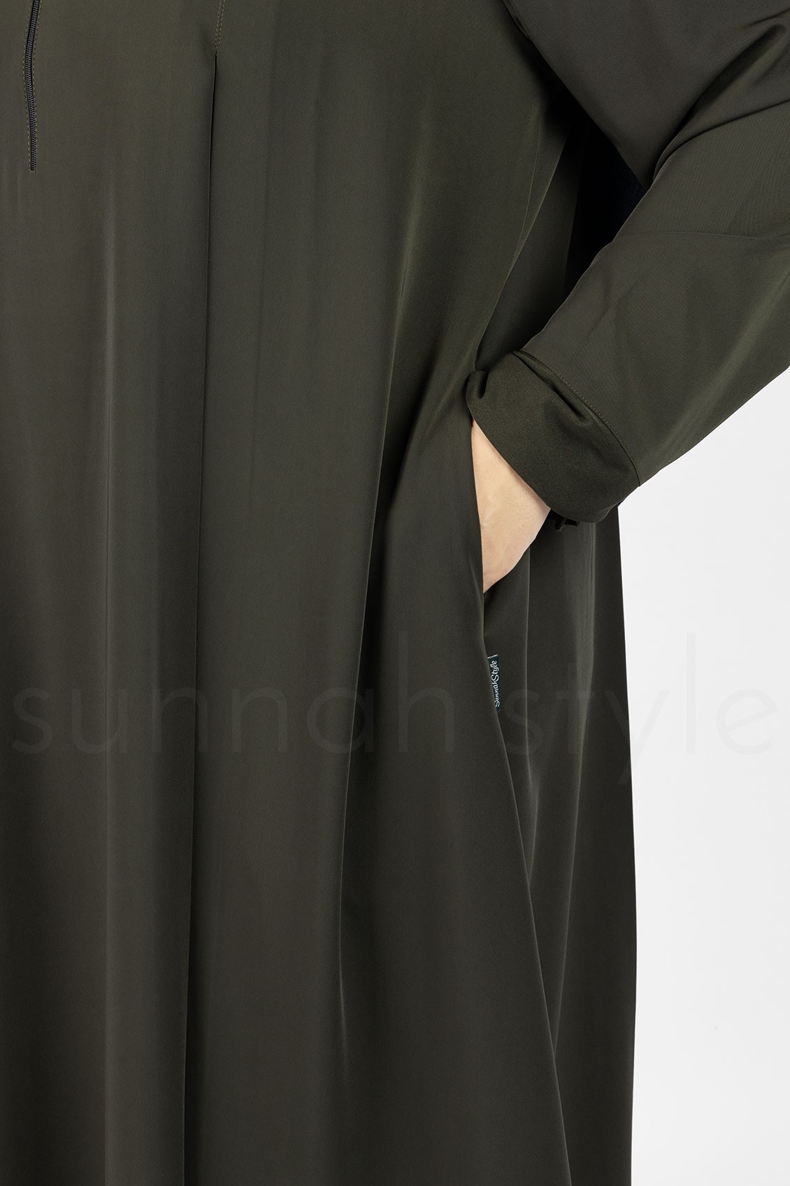 Sunnah Style Belle Umbrella Abaya Midnight Green